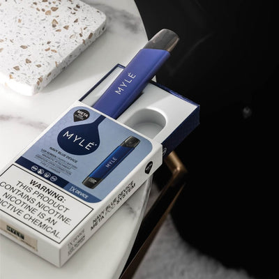 MYLÉ V5 Vape Device: Navy Blue